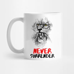 Never Surrender Mug